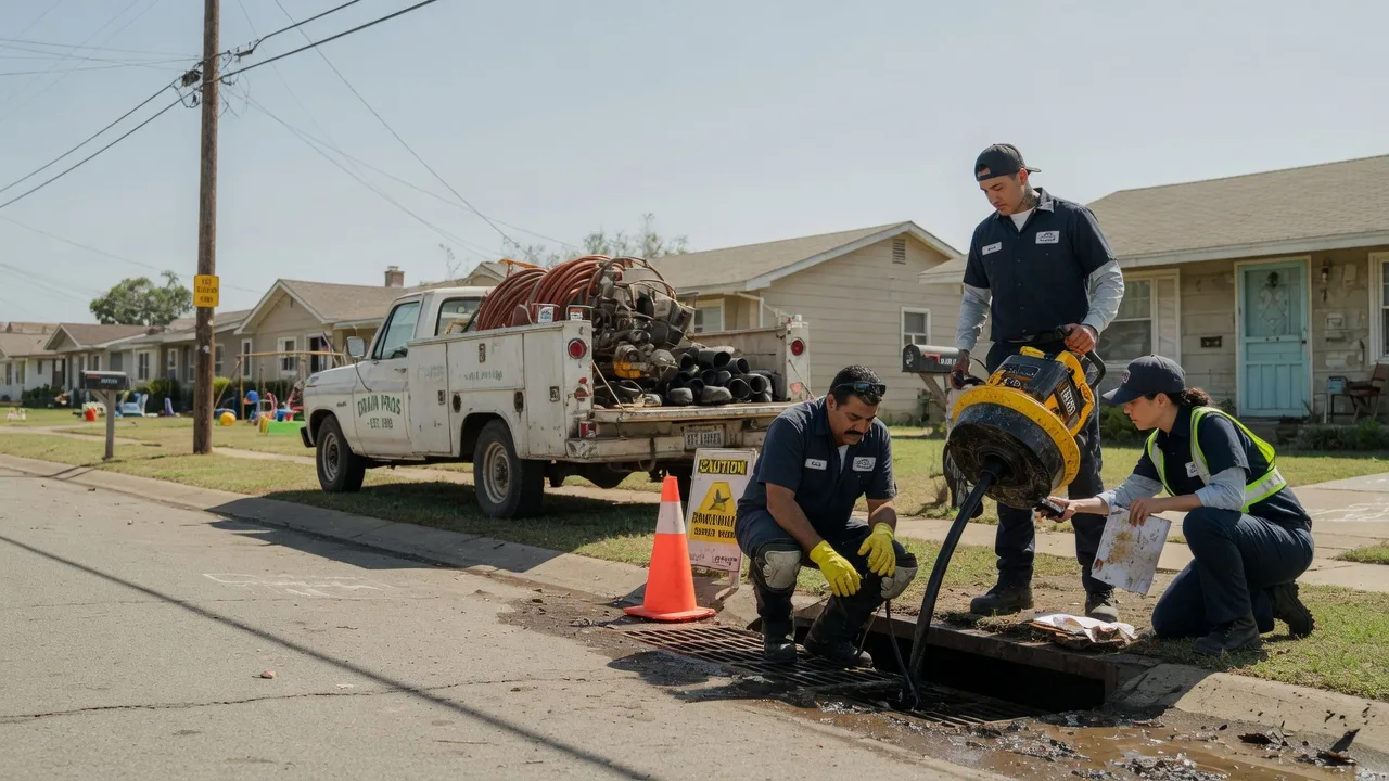 Drain Cleaning in Terral, OK near me